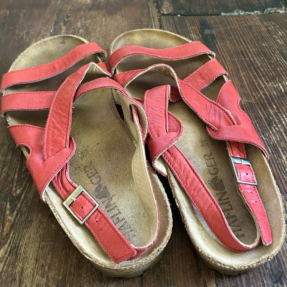 Haflinger EMMA Sandal Womens 8.5 Leather Comfort Shoes - Picture 5 of 6